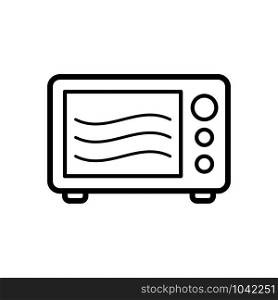 Microwave icon trendy