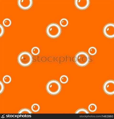 Mildew virus pattern vector orange for any web design best. Mildew virus pattern vector orange
