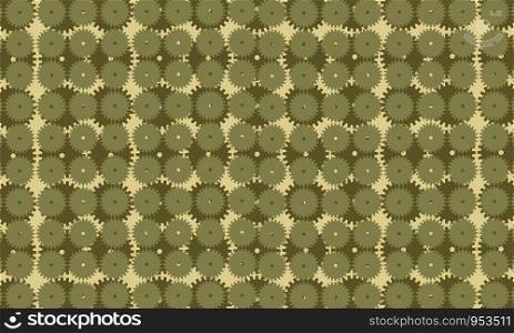 Military Camouflage abstract cogs gears background pattern. design vector illustration.