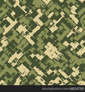 Military camouflage texture. The Military camouflage of texture seamless background