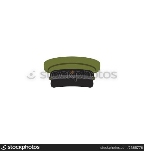 Military hat icon vector illustration simple design.