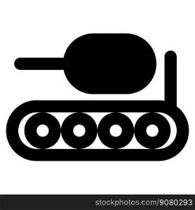 Military tank, most powerful weapon.