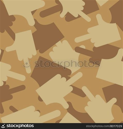 Military texture of fuck. Camouflage army seamless pattern of fuck. Desert seamless background for soldiers.