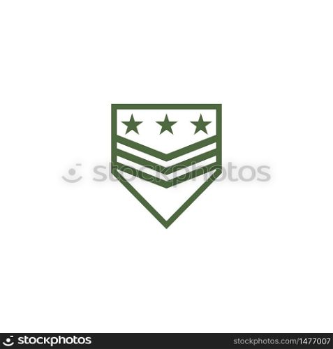 Military Wave Logo Template vector symbol nature