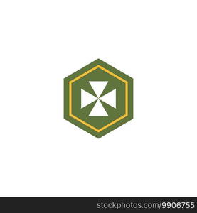 Military Wave Logo Template vector symbol nature