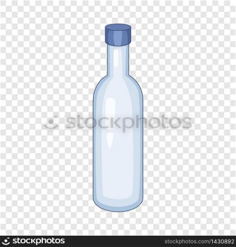 Milk bottle icon. Cartoon illustration of milk bottle vector icon for web design. Milk bottle icon, cartoon style