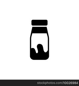 milk bottle icon vector design trendy