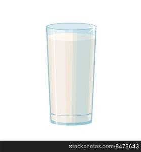 milk cup cartoon vector. glass full protein, dairy splach, cream beverage, cow pour milk cup vector illustration. milk cup cartoon vector illustration