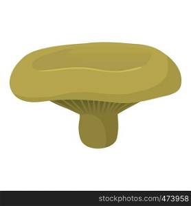 Milk mushroom edulis icon. Cartoon illustration of milk mushroom vector icon for web. Milk mushroom edulis icon, cartoon style
