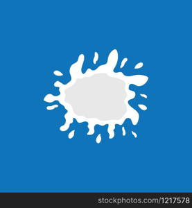 Milk Splash illustration vector template