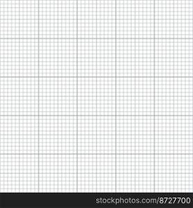 Millimeter graph paper grid seamless pattern. Abstract geometric squared background. Line pattern for school, technical engineering scale measurement. Vector illustration on white background.. Millimeter graph paper grid seamless pattern. Abstract geometric squared background. Line pattern for school, technical engineering scale measurement. Vector illustration on white background