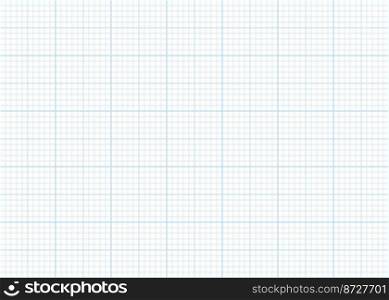 Millimeter graph paper grid seamless pattern. Abstract geometric squared background. Line blueprint pattern for school, technical engineering scale measurement. Vector illustration on white background.. Millimeter graph paper grid seamless pattern. Abstract geometric squared background. Line blueprint pattern for school, technical engineering scale measurement. Vector illustration on white background