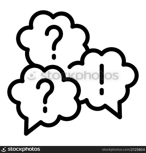 Mind panic attack icon outline vector. Mental stress. Anger disorder. Mind panic attack icon outline vector. Mental stress