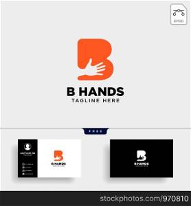 minimal B letter, initial hand logo template vector illustration icon element isolated - vector. minimal B letter, initial hand logo template vector illustration icon element