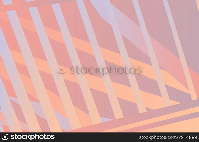 Minimal cover graphic, copy space design. Pastel pink retro gradient colors. Abstract texture geometric lines pattern. Striped fluid trendy background. Artistic simple modern template vector banner