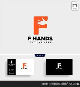 minimal F letter, initial hand logo template vector illustration icon element isolated - vector. minimal F letter, initial hand logo template vector illustration icon element