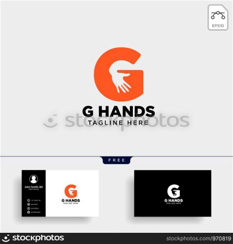 minimal G letter, initial hand logo template vector illustration icon element isolated - vector. minimal G letter, initial hand logo template vector illustration icon element