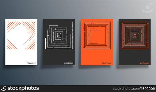Minimal geometric design for flyer, poster, brochure cover, background, wallpaper, typography or other printing products. Vector illustration.. Minimal geometric design for flyer, poster, brochure cover, background, wallpaper, typography or other printing products. Vector illustration