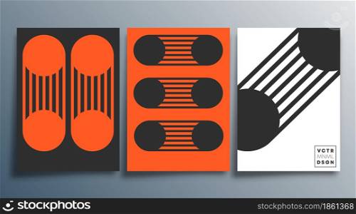 Minimal geometric shape design for flyer, poster, brochure cover, background, wallpaper, typography or other printing products. Vector illustration.. Minimal geometric shape design for flyer, poster, brochure cover, background, wallpaper, typography or other printing products. Vector illustration