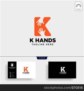 minimal K letter, initial hand logo template vector illustration icon element isolated - vector. minimal K letter, initial hand logo template vector illustration icon element