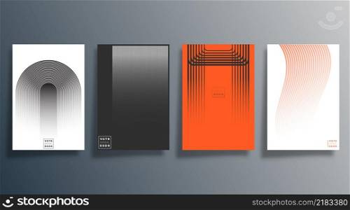 Minimal line design for flyer, poster, brochure cover, background, wallpaper, typography, or other printing products. Vector illustration.. Minimal line design for flyer, poster, brochure cover, background, wallpaper, typography, or other printing products. Vector illustration