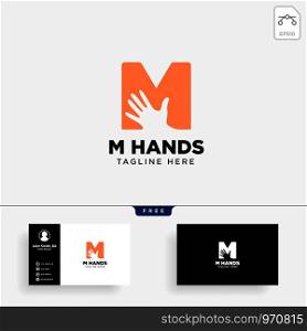 minimal M letter, initial hand logo template vector illustration icon element isolated - vector. minimal M letter, initial hand logo template vector illustration icon element