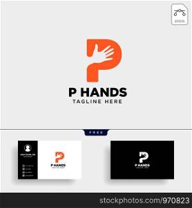 minimal p letter, initial hand logo template vector illustration icon element isolated - vector. minimal p letter, initial hand logo template vector illustration icon element