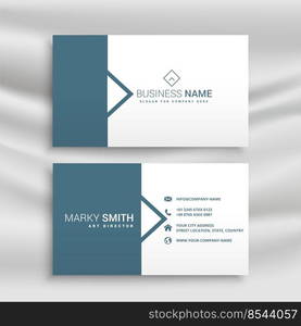 minimal style business card design