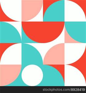Minimalist background seamless pattern with simple vector image