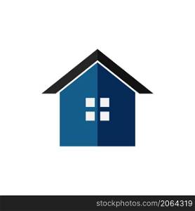 minimalist house logo vector design