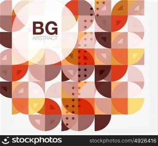 Minimalistic circle composition background. Minimalistic circle composition background. Vector template background for workflow layout, diagram, number options or web design