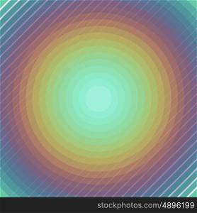Minimalistic design with circles, diagonal lines. Geometric shapes forming abstract beautiful background. Perfect decoration for brochure, magazine, flyer, booklet or report.