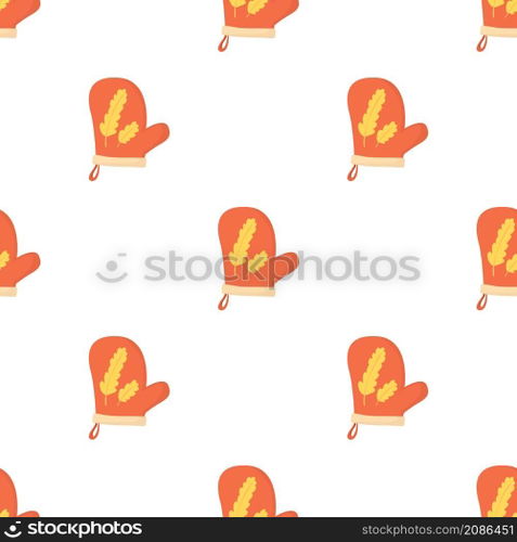 Mitten pattern seamless background texture repeat wallpaper geometric vector. Mitten pattern seamless vector