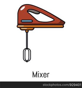 Mixer kitchen icon. Cartoon illustration of mixer kitchen vector icon for web. Mixer kitchen icon, cartoon style