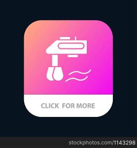 Mixer, Kitchen, Manual, Blender Mobile App Icon Design