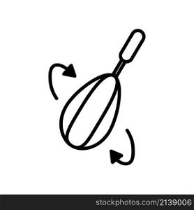 Mixer whisk icon. Cooking process. Kitchen instrument. Isolated object. Outline element. Vector illustration. Stock image. EPS 10.. Mixer whisk icon. Cooking process. Kitchen instrument. Isolated object. Outline element. Vector illustration. Stock image.