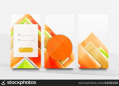 Mobile background ui. Mobile background ui - geometric abstract pattern. Application wallpaper blank layout