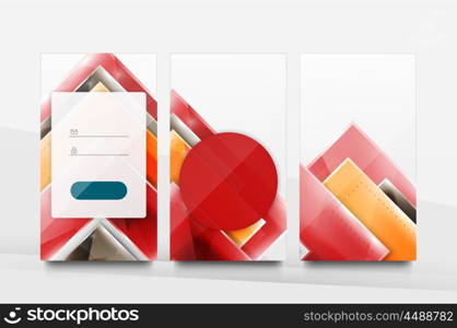 Mobile background ui. Mobile background ui - geometric abstract pattern. Application wallpaper blank layout