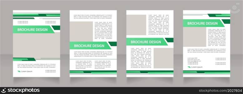 Mobile banking advantages blank brochure layout design. Vertical poster template set with empty copy space for text. Premade corporate reports collection. Editable flyer paper pages. Mobile banking advantages blank brochure layout design