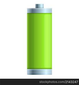 Mobile battery icon cartoon vector. Energy level. Full electric. Mobile battery icon cartoon vector. Energy level