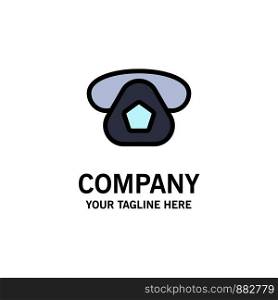 Mobile, Call, Telephone, Phone Business Logo Template. Flat Color