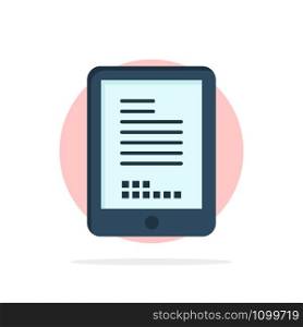 Mobile, Coding, Hardware, Cell Abstract Circle Background Flat color Icon