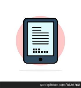 Mobile, Coding, Hardware, Cell Abstract Circle Background Flat color Icon