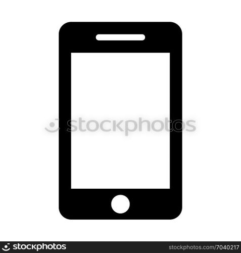 mobile, icon on isolated background