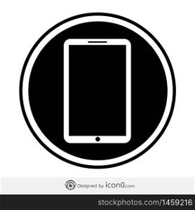 Mobile icon , smartphone icon illustration