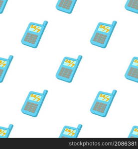 Mobile phone 24 7 service pattern seamless background texture repeat wallpaper geometric vector. Mobile phone 24 7 service pattern seamless vector