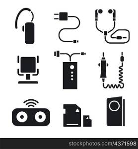 mobile phone accessories icons