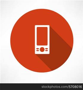 Mobile phone icons Flat modern style vector illustration