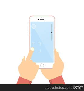 mobile phone mokeup design vector