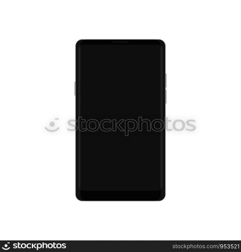 Mobile phone smartphone device gadget. Touch screen icon design trendy. Mock up mobile. Illustration electronic smart device. EPS 10. Mobile phone smartphone device gadget. Touch screen icon design trendy. Mock up mobile. Illustration electronic smart device.